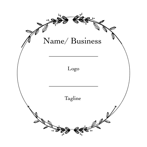 Minimalist Logo Template modern Aestheti logo for small businesses. Fully customizable Canva templates. Minimalist. Branding tools for businesses. - GlowContentCo
